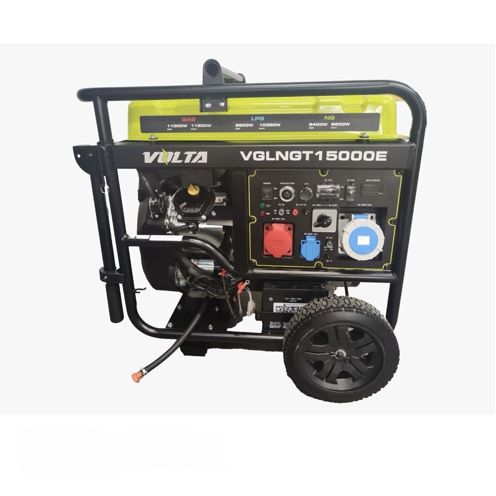 موتور ژنراتور 12.5 کیلووات سه گانه سوز آمریکایی ولتا مدل VGLNG15000E - تصویر اصلی