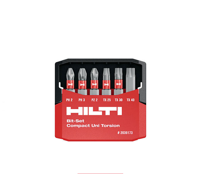 مجموعه رابط پیچ بند شارژی هیلتی HILTI S-BS (T) Torsion bit sets