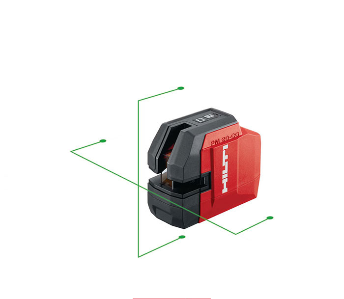 تراز لیزر عمودی و عرضی هیلتی HILTI PM 20-CG