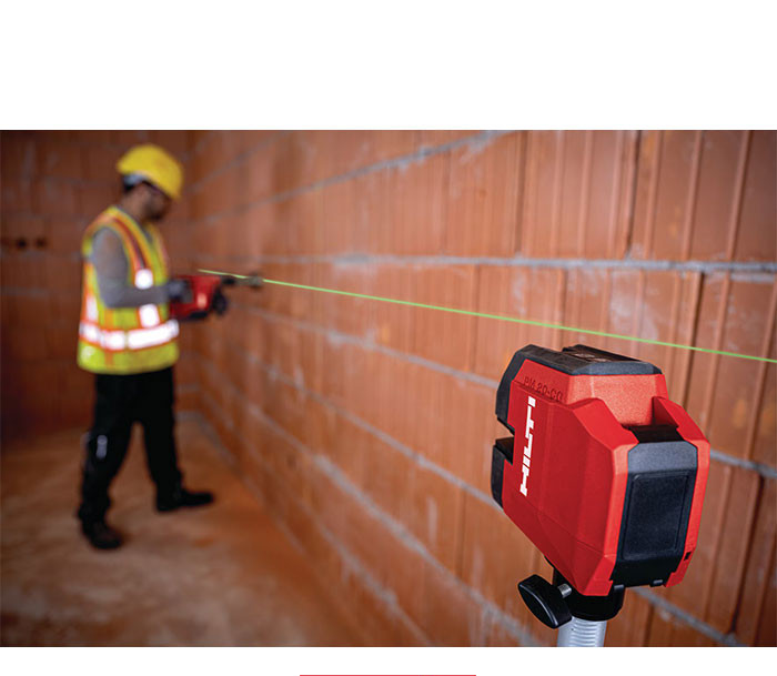 تراز لیزر عمودی و عرضی هیلتی HILTI PM 20-CG - تصویر ۳