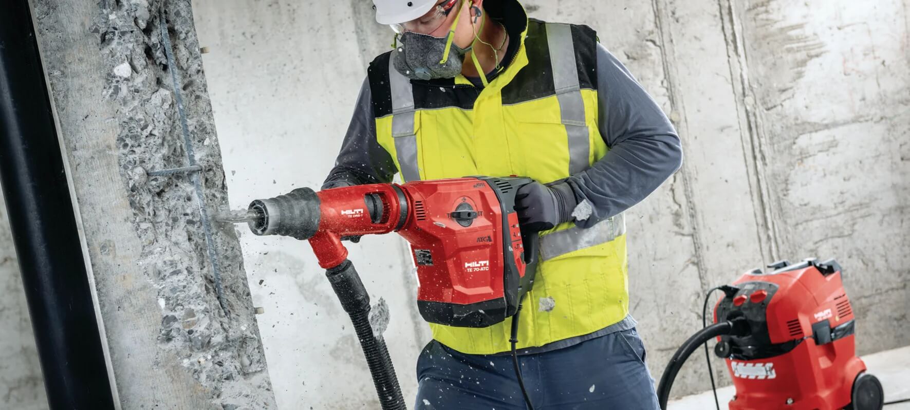 دریل چکشی هیلتی HILTI TE 70-ATC/AVR - تصویر ۴