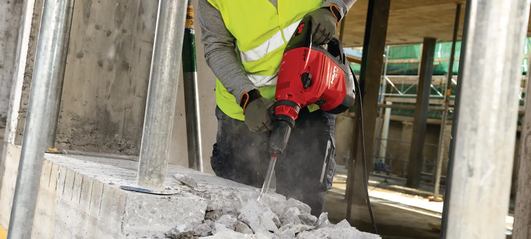 دریل چکشی هیلتی HILTI TE 70-AVR - تصویر ۲