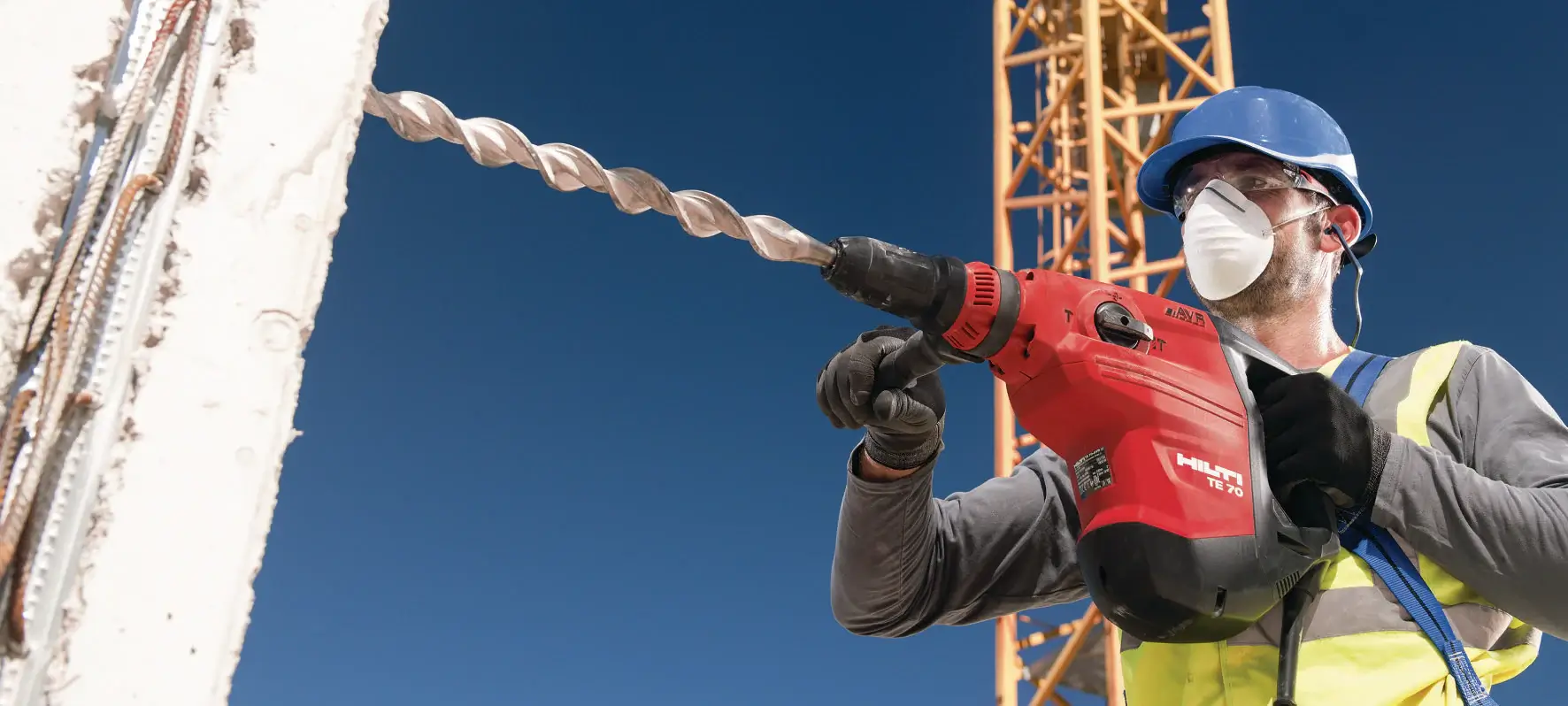 دریل چکشی هیلتی HILTI TE 70-AVR - تصویر ۳