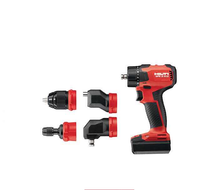 دریل چند سر هیلتی HILTI SFE 2-A12 + باتری و شارژر