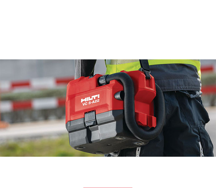 جارو شارژی HILTI VC 5-A22 - تصویر ۳
