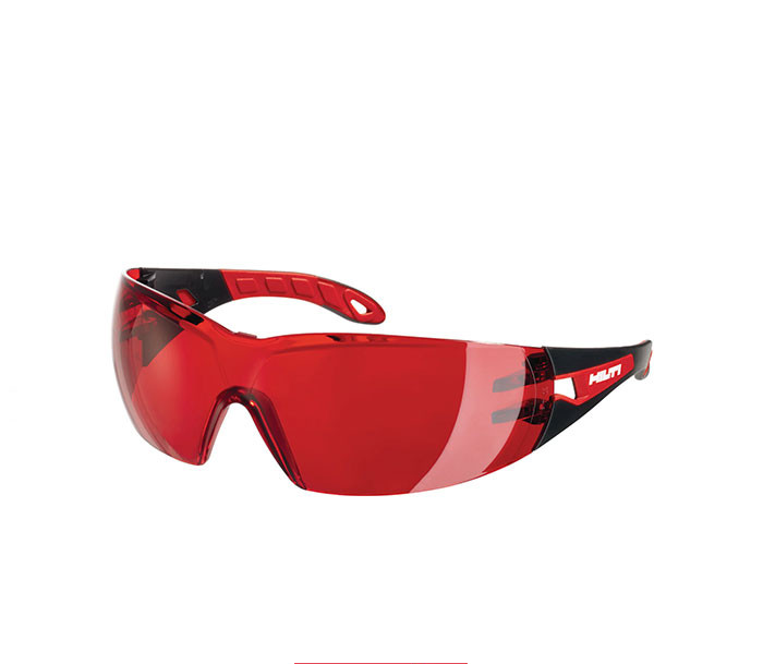 عینک قرمز هیلتی PP EY-GU R red
