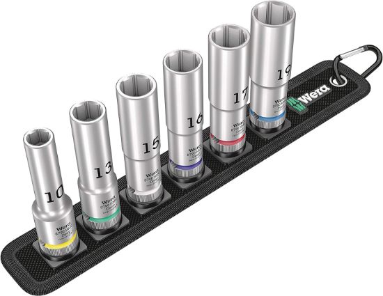 ست بکس ورا Wera Belt C Deep 1 مدل 05004565001 سایز 1/2 اینچ