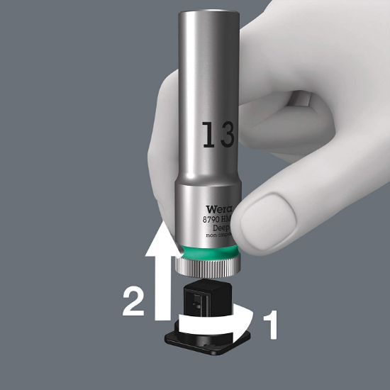 ست بکس ورا Wera Belt C Deep 1 مدل 05004565001 سایز 1/2 اینچ - تصویر ۲