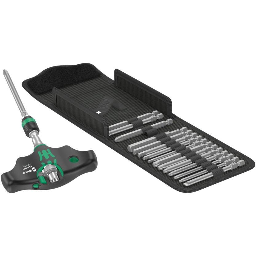 پیچ گوشتی جغجغه‌ای ورا Kraftform Kompakt 400 RA Set 1 مدل 05023471001