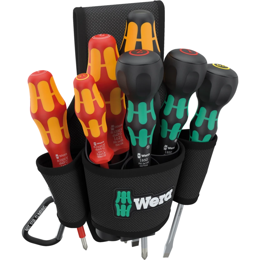 ست کیف کمری ابزار ورا Wera 9621 Belt Holster Set 2 مدل 05136033001