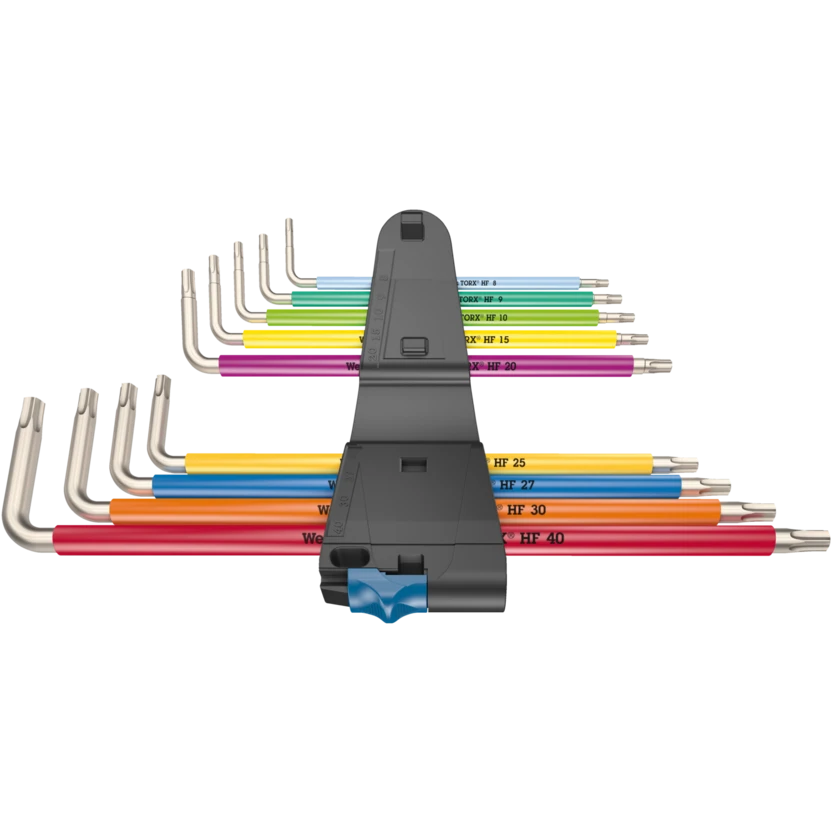 آچار آلن ستاره‌ای Wera 967/9 TX XL Multicolour HF - تصویر ۲