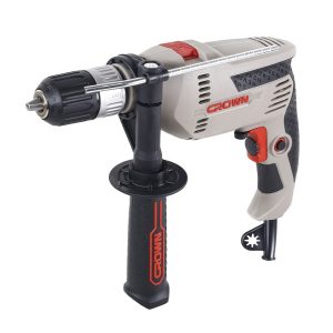 دریل چکشی صنعتی 13 میلیمتر 600 وات سه نظام آچاری کرون مدل CT10128