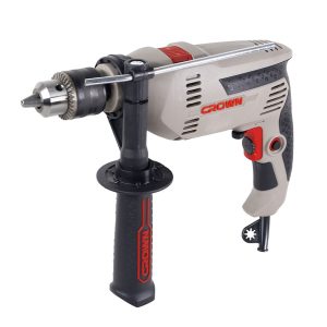 دریل چکشی 13 میلی متر 750 وات سه نظام آچاری کرون مدل CT10129