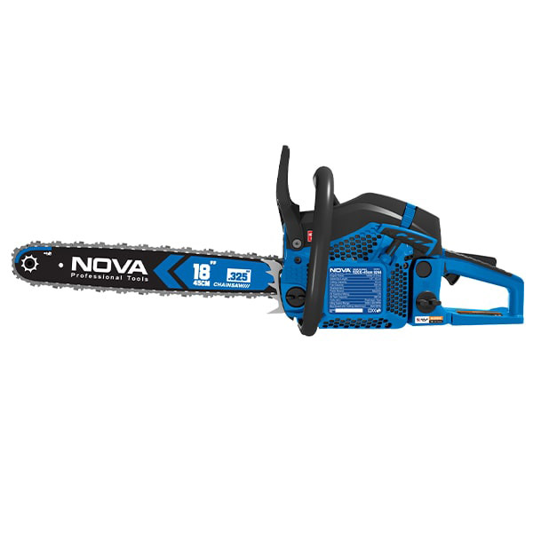 اره زنجیری بنزینی ۴۵ سانتی‌متر نووا مدل 9244