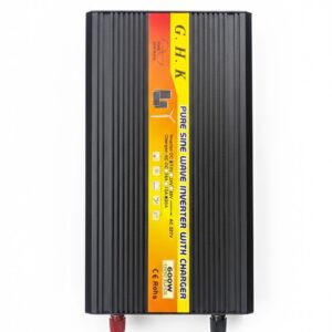 اینورتر 600 وات(مبدل)سینوسی خالص G.H.K با شارژر داخلی