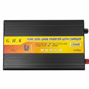 اینورتر 1500 وات (مبدل) سینوسی خالص G.H.K با شارژر داخلی