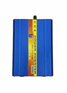 اینورتر 2000 وات (مبدل) سینوسی خالص G.H.K با شارژر داخلی آبی