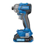 پیچ گوشتی شارژی ضربه ای براشلس 20 ولت نووا مدل 5530